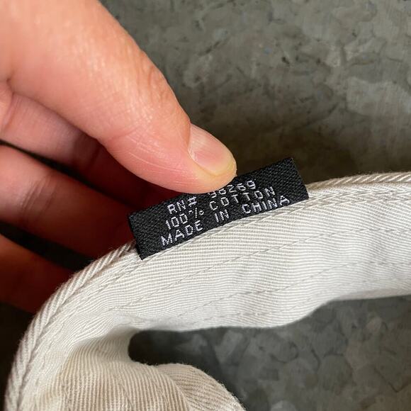 106.1 KISS FM Radio Music Station Dallas Fort Worth Texas Visor Hat Vintage Y2K - Picture 9 of 9